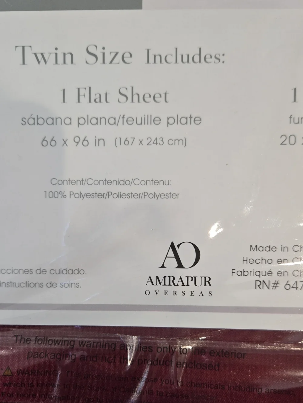 Sanctuary Deep Pocket Sheet Set - Burgundy Twin (3-Piece)